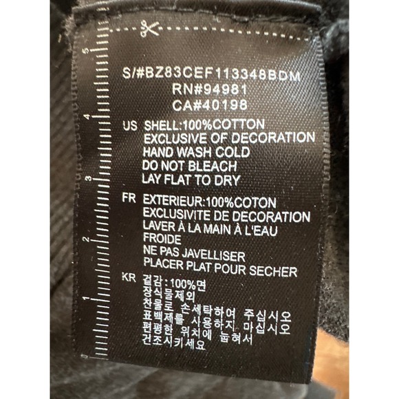 Twelve by Twelve Charcoal Gray Cardigan L librarian fairygoth whimsigoth - Picture 5 of 7